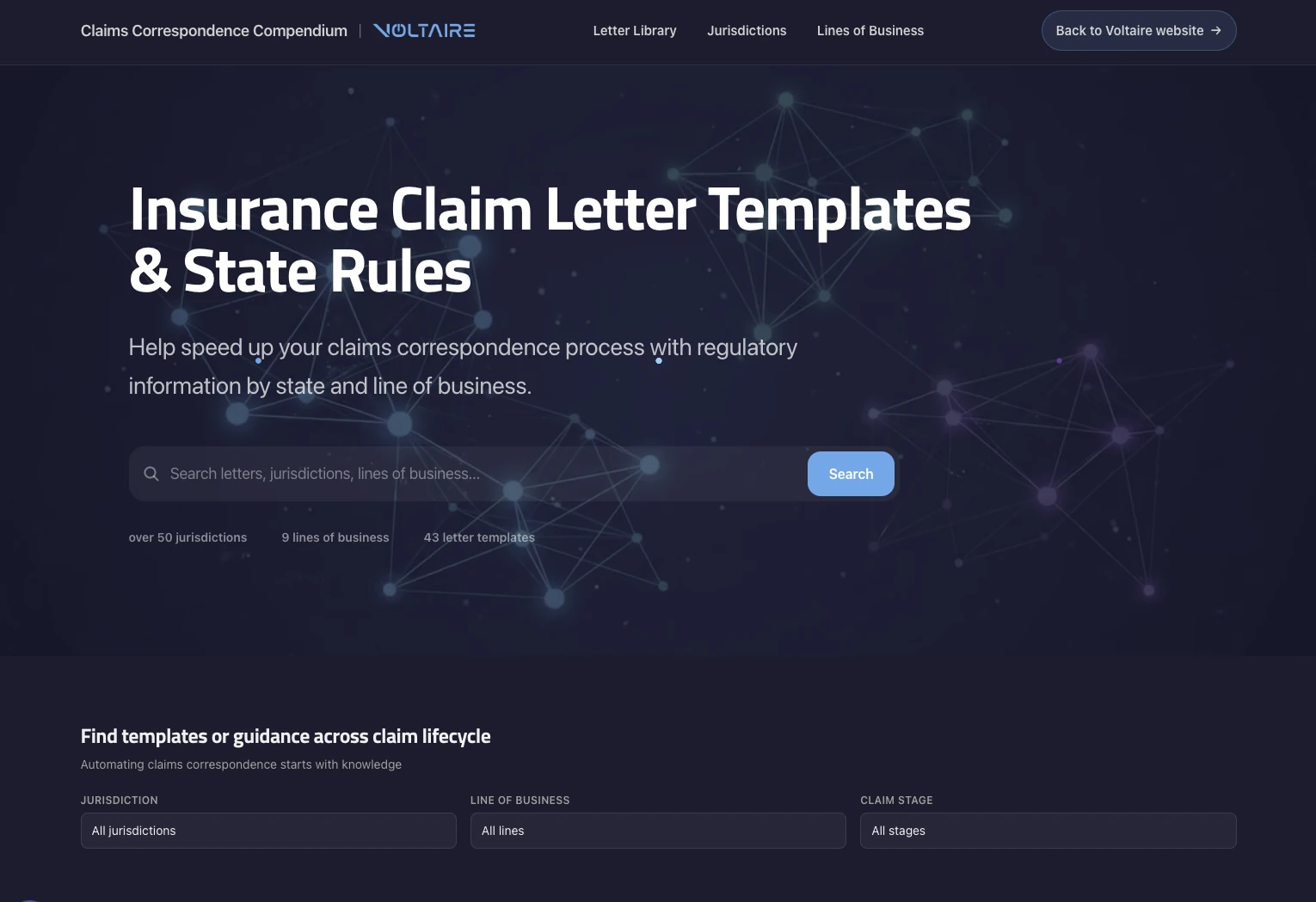 Claims Correspondence Compendium preview